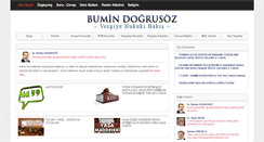 Desktop Screenshot of bumindogrusoz.com