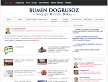 Tablet Screenshot of bumindogrusoz.com